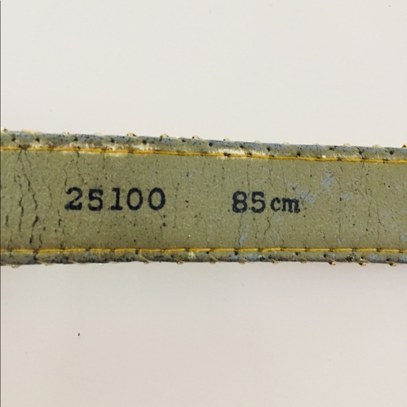 90’s Glamour Extra Long Gold Mesh Belt - Picture 6 of 8